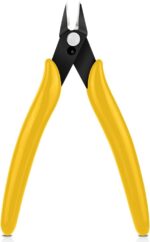 Ainiv 2 Piece Micro Wire Cutter, Spring Loaded Side Cutters, Precision Crv Steel Side Cutter Wire Cutter for Electrical Appliances, Homes, Crafts, Jewelry, 3D Printing Models - Red - Image 2