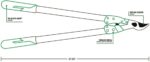 Hooyman Forged Loppers with Heavy Duty Construction, Ergonomic No-Slip Handle and Forged Blades for Gardening, Land Management, Yard Work, Farming and Outdoor - Image 3