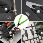 Ainiv 1 Piece Side Cutting Pliers Small, Electronic Wire Cutting Tool, Mini Precision Pliers Wire Pliers for Model Making, Fine Wires, Electronics, Cable Ties, Green - Image 9