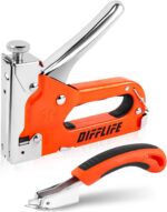 Staple Gun NEU Master, 3 in 1 Heavy Duty Staple Gun with Stapler Remover and 1800Pcs Staples, Manual Staple Gun for Upholstery, Fixing Material, Decoration, Carpentry, Furniture
