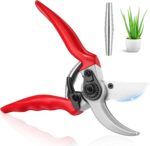 Ainiv Bypass Garden Shears, Garden Shears for Plants, Heavy Hand Uin Shears, Non-slip PVC Coated Handles, Lightweight and Ergonomic, Garden Shears for Plants, Hedges and Flowers - Image 9