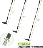 Pull Garden Tool Heavy Duty Garden Weeding Long Handle - Image 3