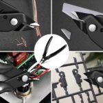Ainiv 4 Piece Micro Wire Cutter, Spring Loaded Side Cutters, Precision Crv Steel Side Cutter Wire Cutter for Electrical Appliances, Homes, Crafts, Jewelry, 3D Printing Models - Black - Image 9