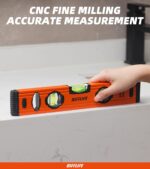 12" Level & Tool Aluminum Reinforced Torpedo Level (12inch) - Image 5
