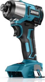 Cordless Impact Driver 1/4" Compatible with 18V Battery (Bare Tool), 1800in-lbs Electric Brushless Impact Drill, Compact Power Driver Tool for Home Projects, Auto-Stop & LED Light