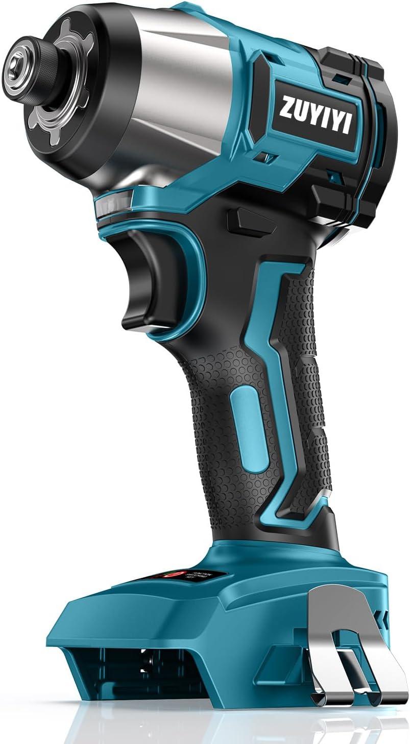 61o6Tt6PraL._AC_SL1500_ Cordless Impact Driver 1/4" Compatible with 18V Battery (Bare Tool), 1800in-lbs Electric Brushless Impact Drill, Compact Power Driver Tool for Home Projects, Auto-Stop & LED Light - Image 1
