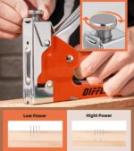 Staple Gun NEU Master, 3 in 1 Heavy Duty Staple Gun with Stapler Remover and 1800Pcs Staples, Manual Staple Gun for Upholstery, Fixing Material, Decoration, Carpentry, Furniture - Image 6