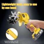 20V Cordless Tiller Cultivator for Gardening, Electric Garden Tiller with Battery & Charger, Garden Rototiller for Lawn Gardening Soil Cultivation, 1 Battery - Image 4