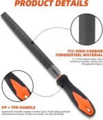 Needle File (10'' Round Half) - Image 3