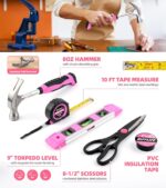 power-screwdrivers 3.6V tool ses 143Pcs tool set pink 143 piece tool box - Image 5