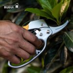 BUGUI 8" Ratchet Pruning Shears, 5 Times Cutting Power Than Normal Garden Scissors, Labor-Saving Design for Arthritis Weak Hands - Image 5