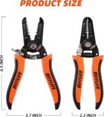 10-22 AWG Wire Stripper Cutter Wire Stripping Tool And Multi-Function Hand Tool，Professional Handle Design And Refined Craftsmanship. - Image 2