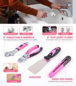 power-screwdrivers 3.6V tool ses 143Pcs tool set pink 143 piece tool box - Image 6