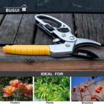 BUGUI 8" Ratchet Pruning Shears, 5 Times Cutting Power Than Normal Garden Scissors, Labor-Saving Design for Arthritis Weak Hands - Image 7