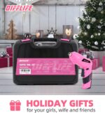 power-screwdrivers 3.6V tool ses 143Pcs tool set pink 143 piece tool box - Image 8