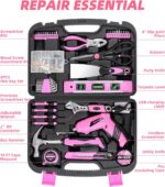 power-screwdrivers 3.6V tool ses 143Pcs tool set pink 143 piece tool box - Image 3