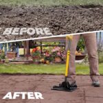 8"x8" Steel Tamper Tool with 48" Adjustable Handle, Heavy Duty Hand Compactor with Shock-Absorbin Non-Slip Grip for Garden Yard Leveling, Install Pavers, Compact Soil, Gravel, Dirt - Image 8