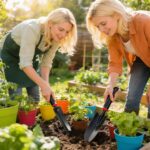 Pack of 3 Garden Shovel, Flower Trowel, Narrow Plant Shovel, Nine Prong Rake Hand Shovel, Garden Shovel, Small Garden Tool Set for Plants, Transplanting, Weeding - Image 5