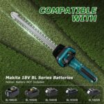 Cordless Hedge Trimmer for 18V Battery, Electric Bush Trimmer 22 Inches Dual-Action, 3/4" Cutting Capacity Handheld Shrub Pruning Trimmer for Garden, Grass, Lawn(NO Battery) - Image 3